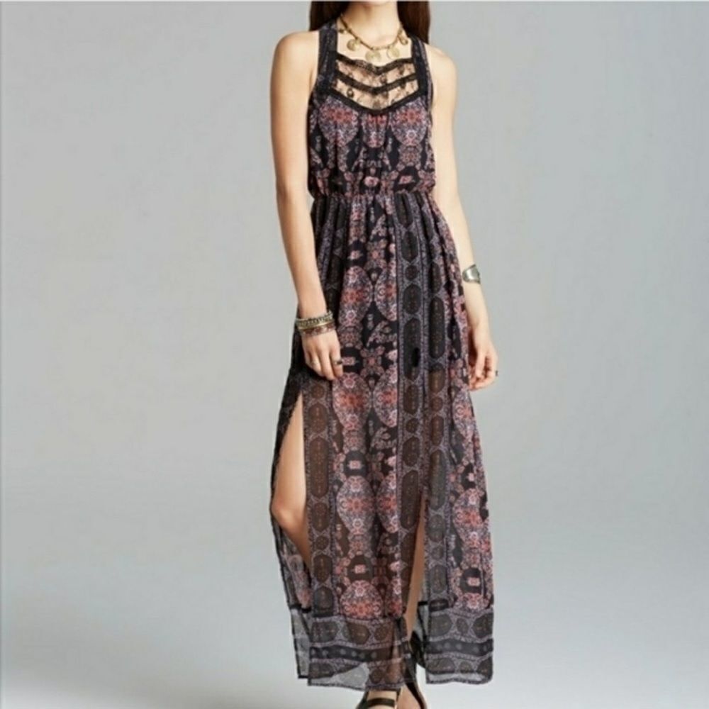 Free People Moroccan Printed Maxi Dress